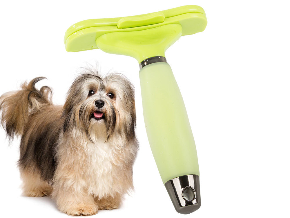 Suņu, kaķu un zirgu spalvu trimmeris no nerūsējošā tērauda