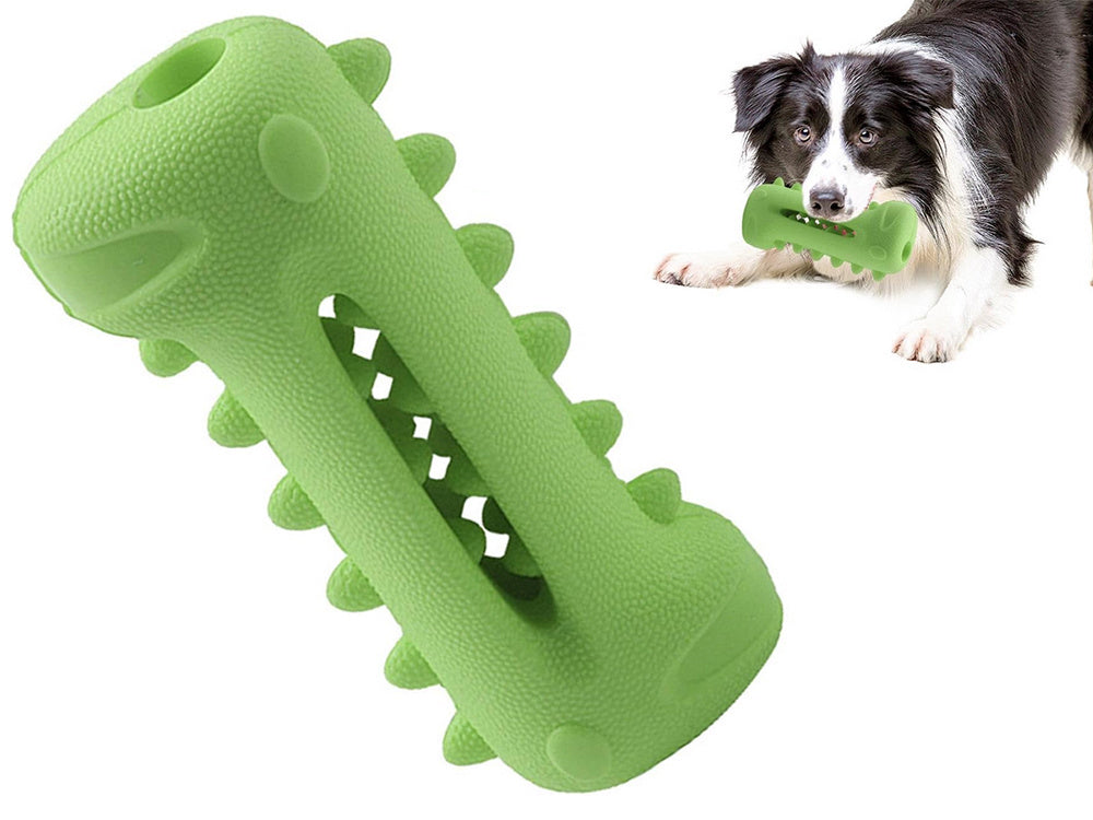 Suņu košļājamā zobu tīrīšanas rotaļlieta kārumiem