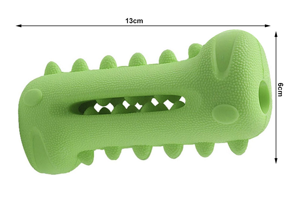 Suņu košļājamā zobu tīrīšanas rotaļlieta kārumiem
