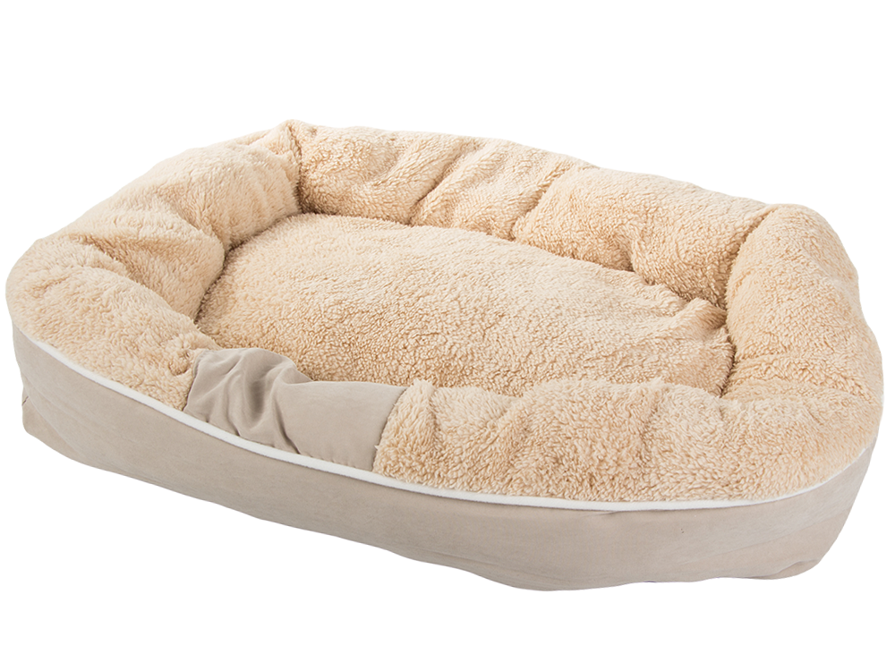 Plīša suņu rotaļu gulta, mīksta spilvena dīvāna gultasveļa, pūkaina