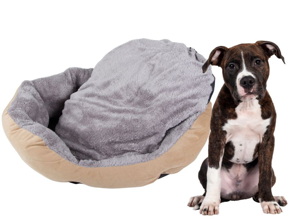 Suņa gulta, kaķa mīkstā gulta, dīvāns, dīvāna spilvens, liels, ar, dvīņu gulta, dīvāns, spilvens, m