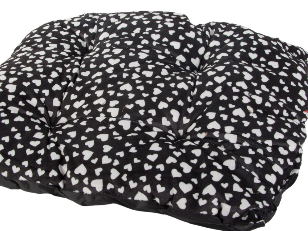 Plīša suņu gulta ar izvelkamu spilvenu, mīkstu un ērtu