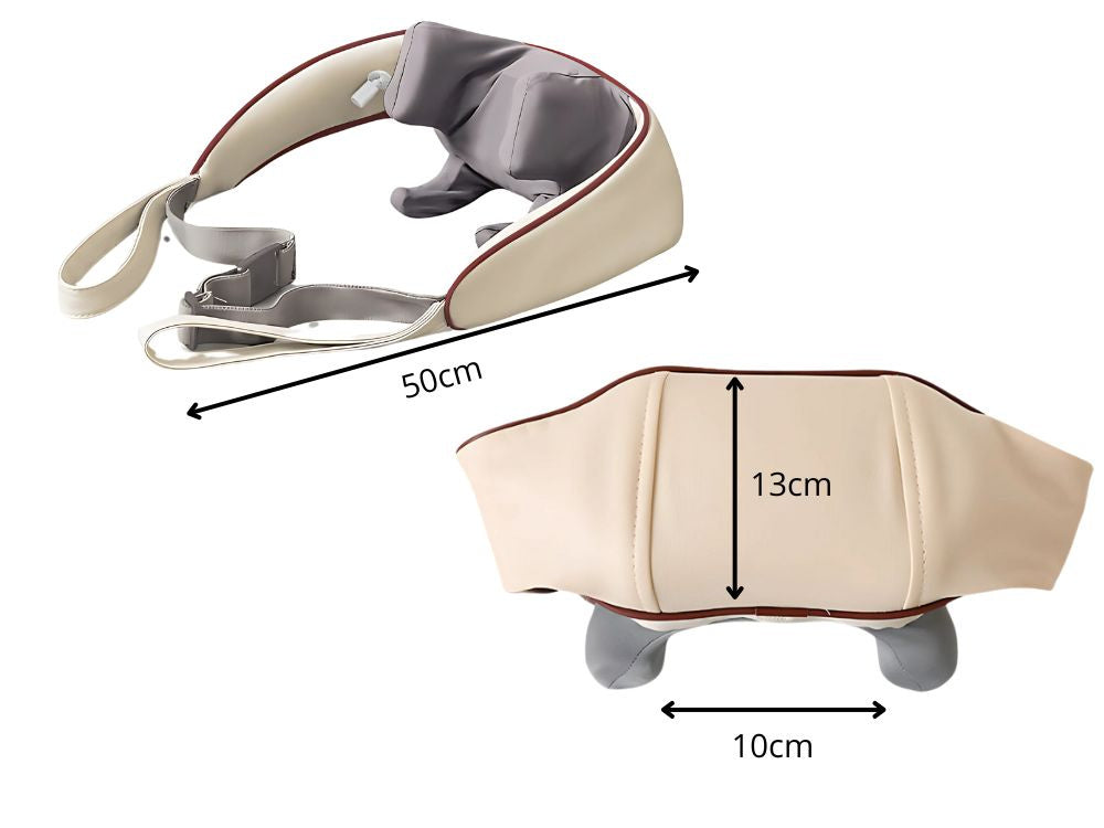 Kakla masiera kakla apkakle ar bezvadu ķermeņa sildīšanas apkakli