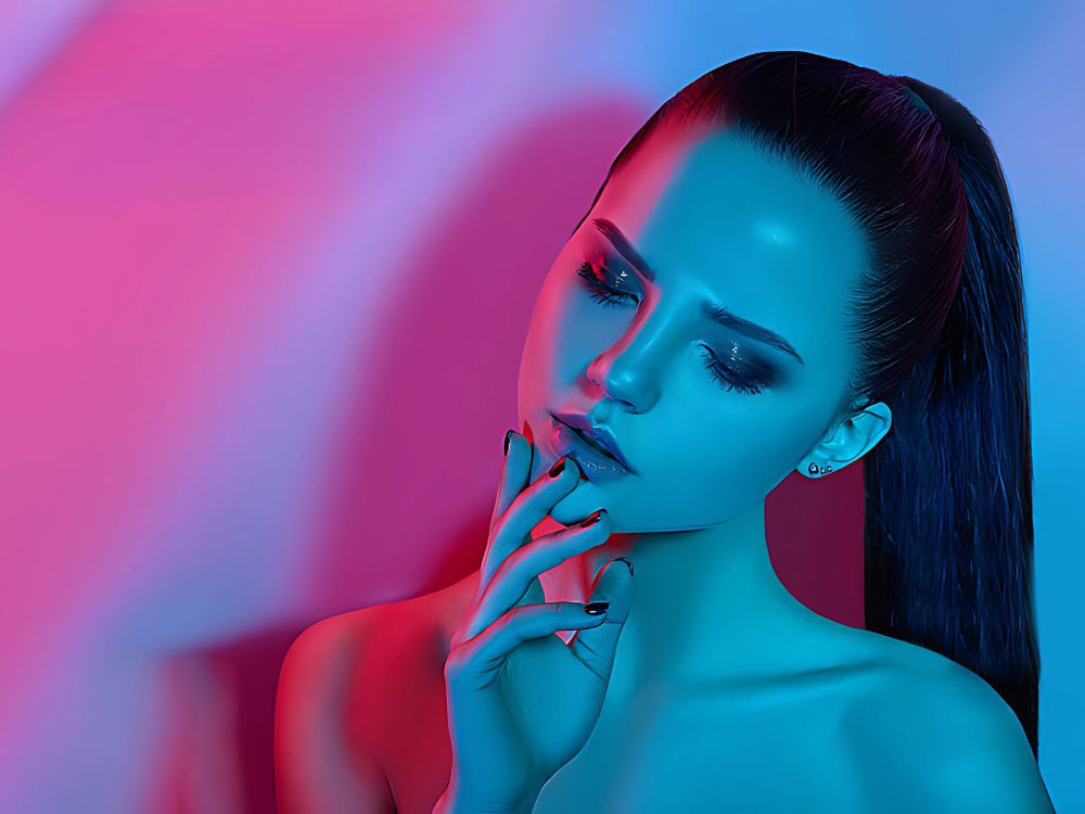 LED RGB gredzenveida gaisma + tālruņa turētājs + regulējams statīvs