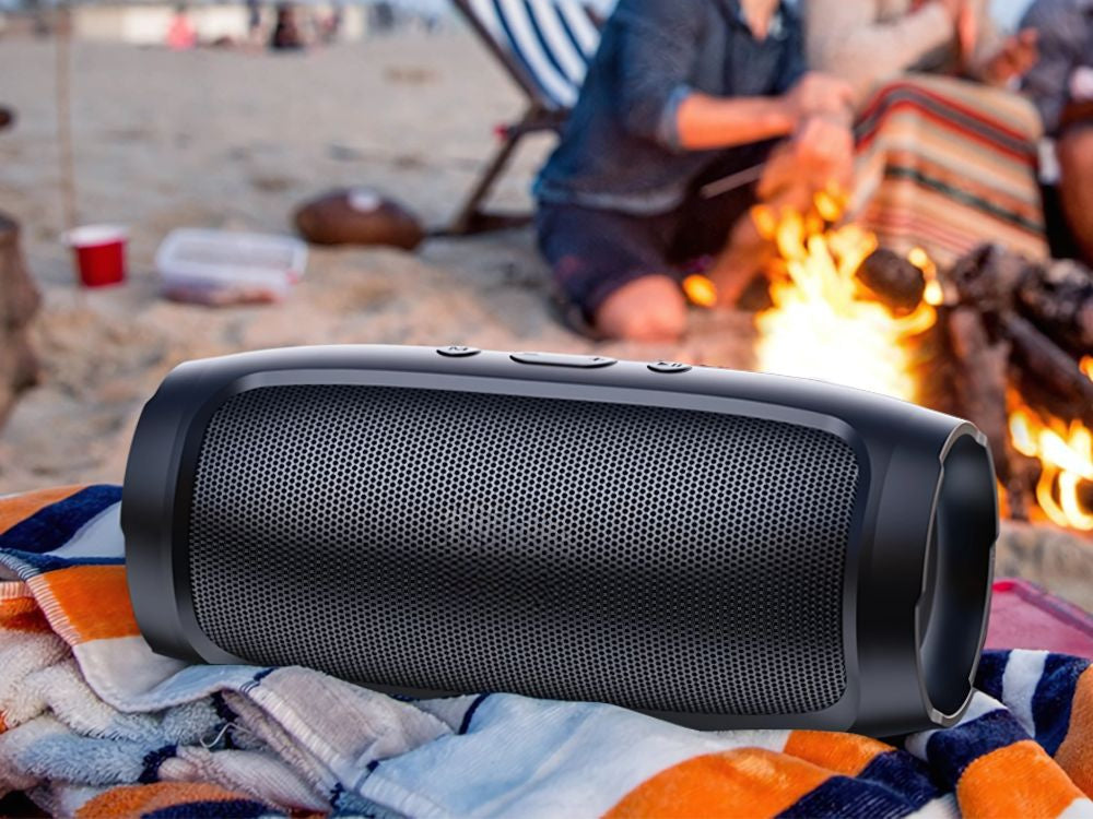 Bluetooth Charge Mini 3+ bezvadu skaļrunis ar USB, microSD un FM adapteri