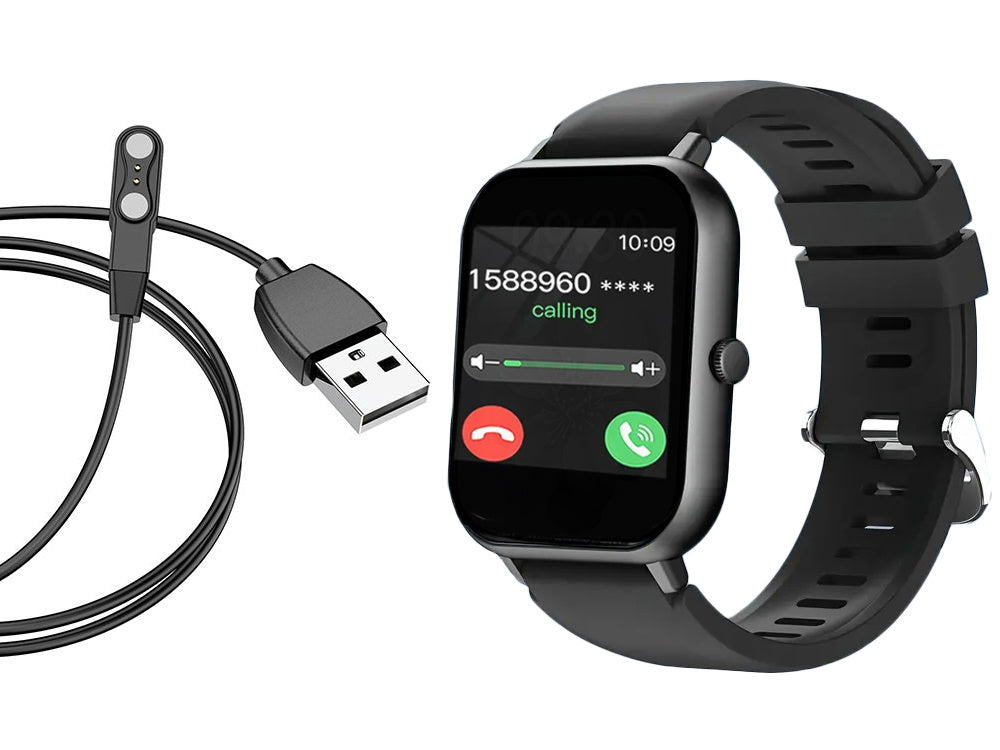 Viedpulkstenis sievietēm, vīriešu, gumijas siksniņa, sporta, Bluetooth zvani