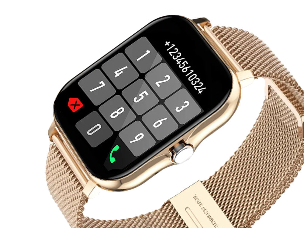 Viedpulkstenis sievietēm, vīriešu, gumijas siksniņa, sporta, Bluetooth zvani