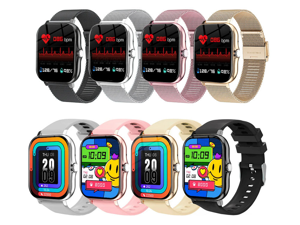 Viedpulkstenis sievietēm, vīriešu, gumijas siksniņa, sporta, Bluetooth zvani