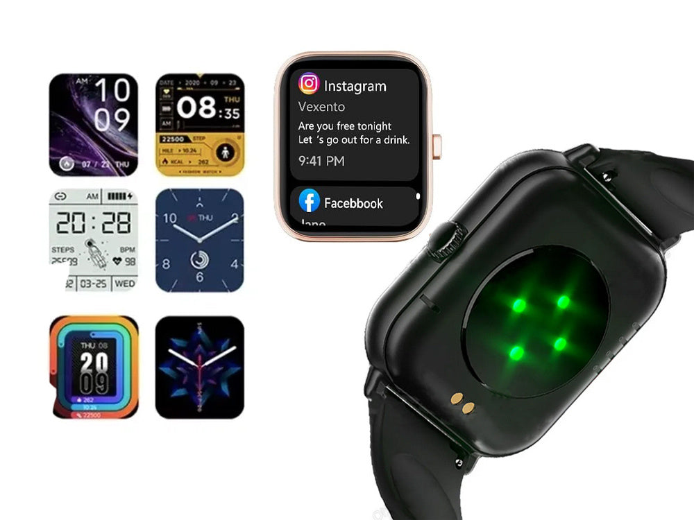 Viedpulkstenis sievietēm, vīriešu, gumijas siksniņa, sporta, Bluetooth zvani