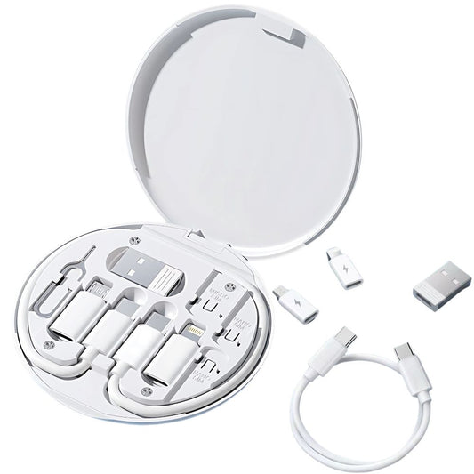 5 vienā adapteru komplekts USB-C, micro USB, A tipa tālrunim maciņā