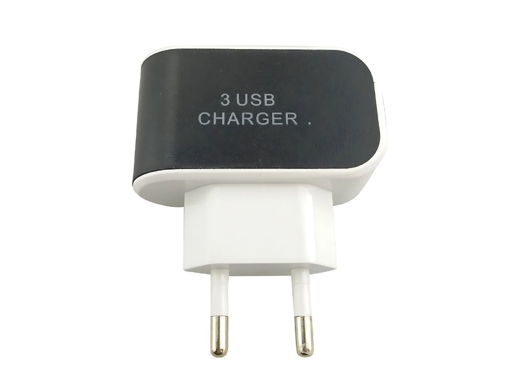 Ātrdarbīgs 5 W 3 x USB ātrās uzlādes 3.0 universāls lādētājs 3.1a