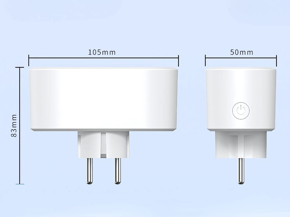 Viedā dubultās kontaktligzdas wifi viedā taimera 16A lietotne