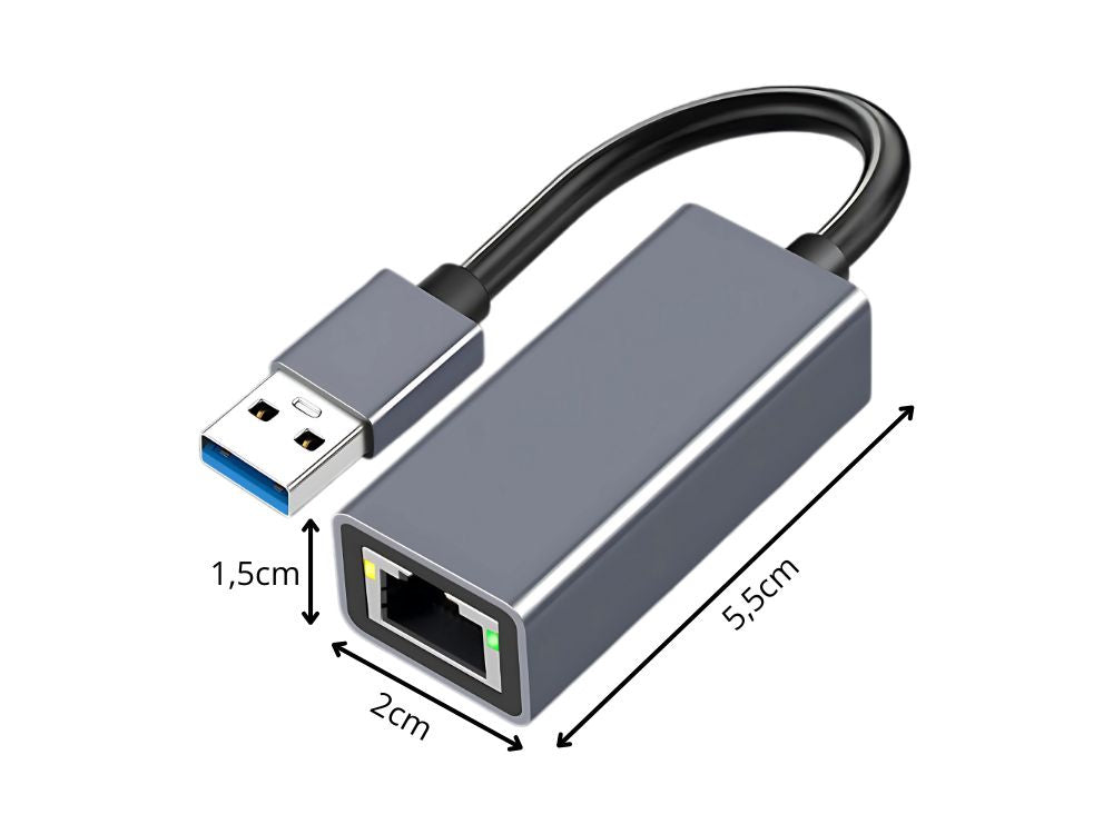 Adapteris USB A tipa Ethernet adapteris tīkla karte lan rj45 100mb