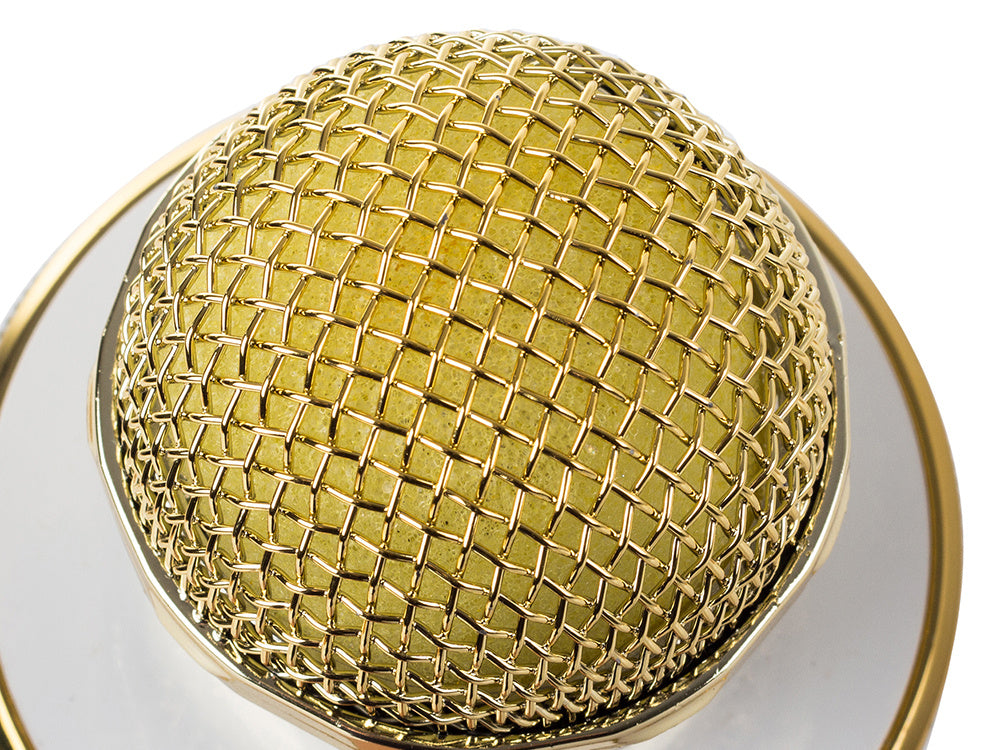 Bezvadu mikrofons Bluetooth karaoke skaļrunis apaļš ar korpusu, dažādi režīmi