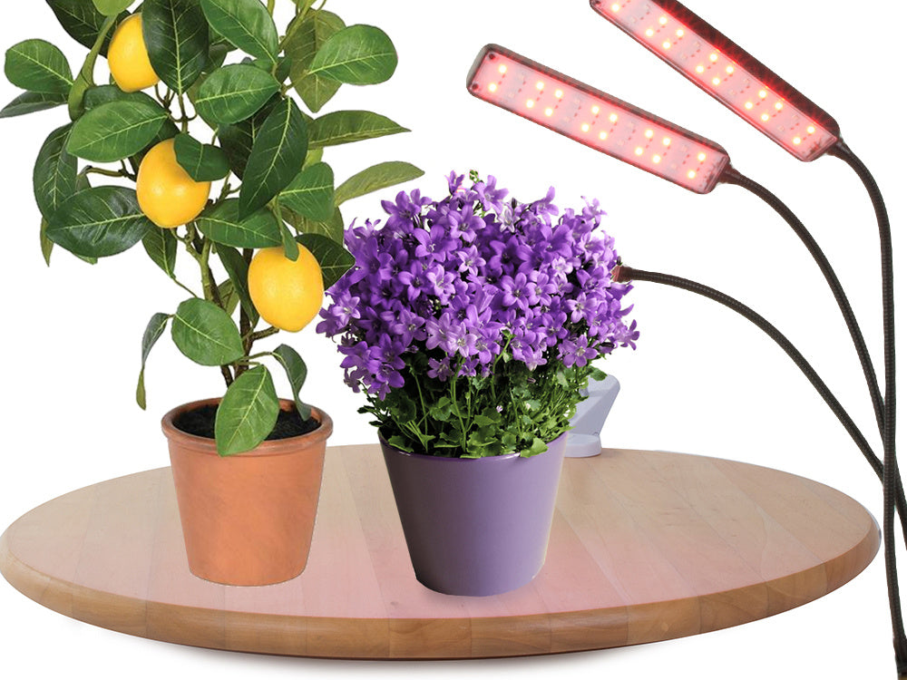 LED augu lampa USB audzēšanas panelis audzēšanas gaismas taimeris piestiprināms pie ziediem