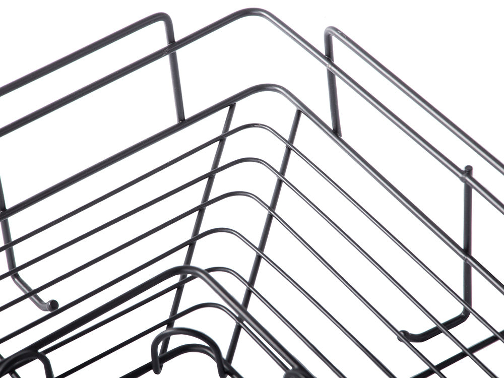 Bēniņu stūra vannas istabas dušas plaukta piekaramais āķis, melns