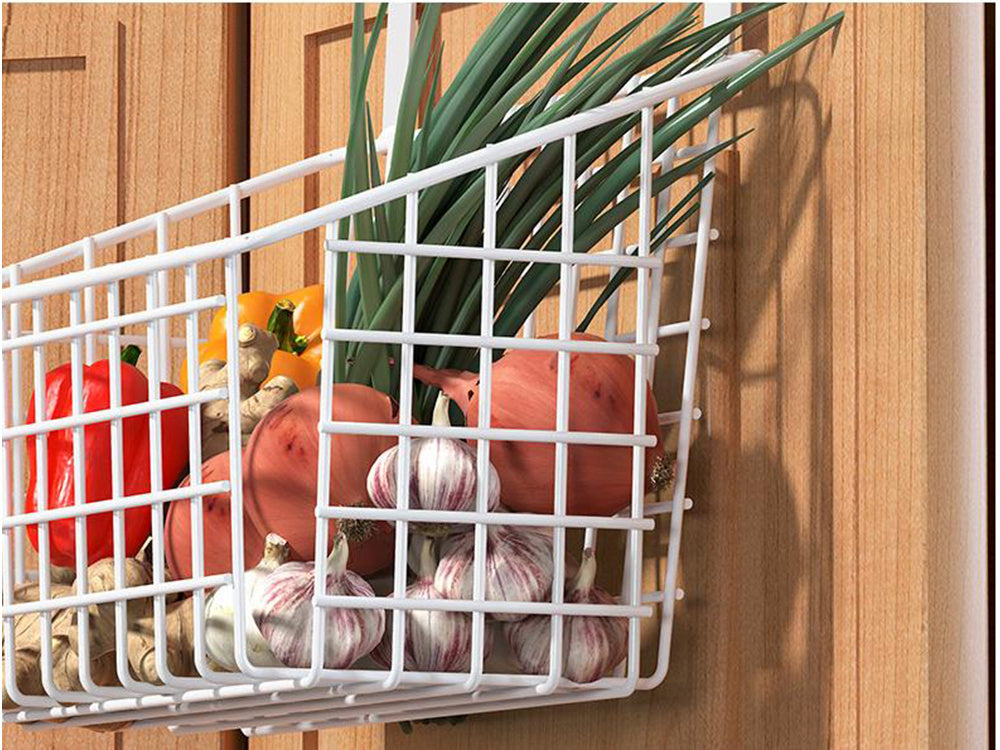 Metāla groza organizators, piekarināms virtuves plaukts