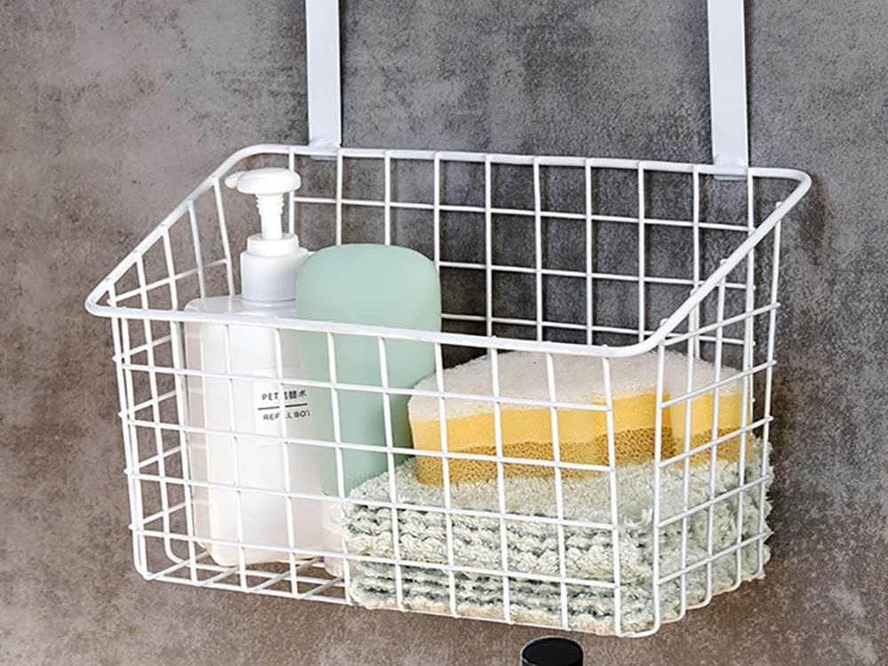 Metāla groza organizators, piekarināms virtuves plaukts