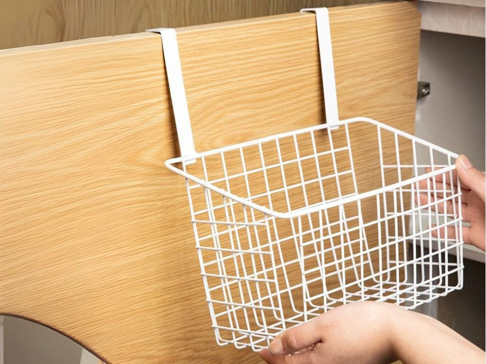 Metāla groza organizators, piekarināms virtuves plaukts