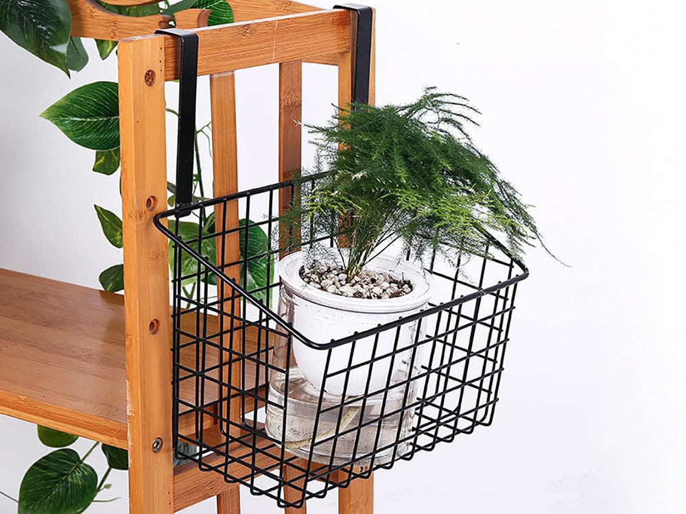 Metāla groza organizators, piekarināms virtuves plaukts