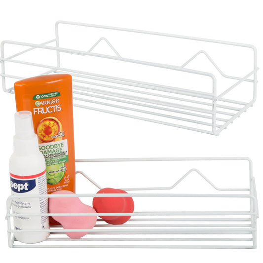 Bēniņu vannas istabas dušas plaukts piekarināms metāla plaukts