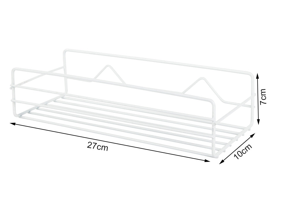 Bēniņu vannas istabas dušas plaukts piekarināms metāla plaukts