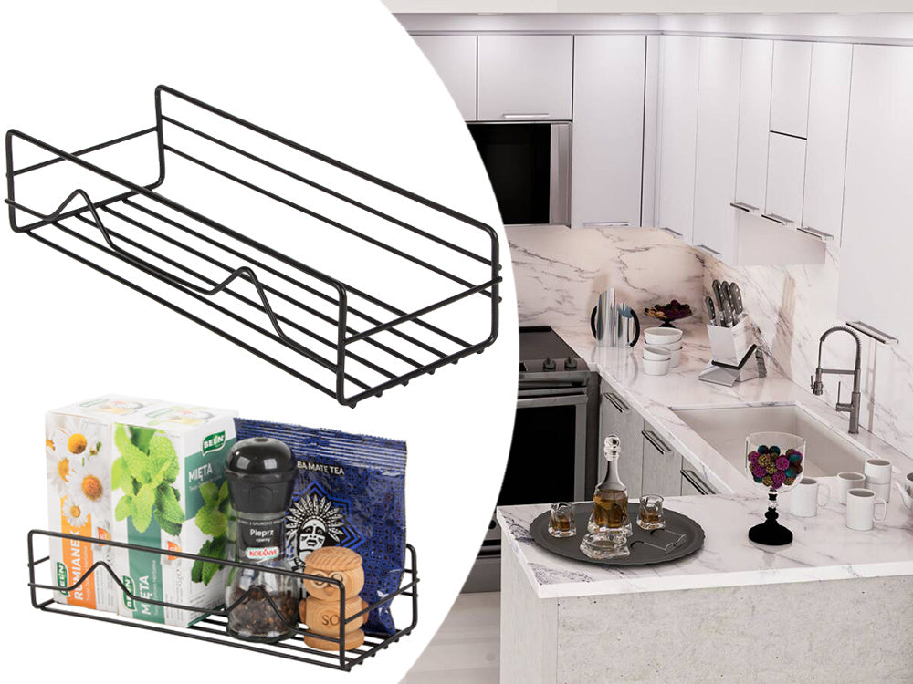 Bēniņu vannas istabas dušas plaukts piekarināms metāla plaukts