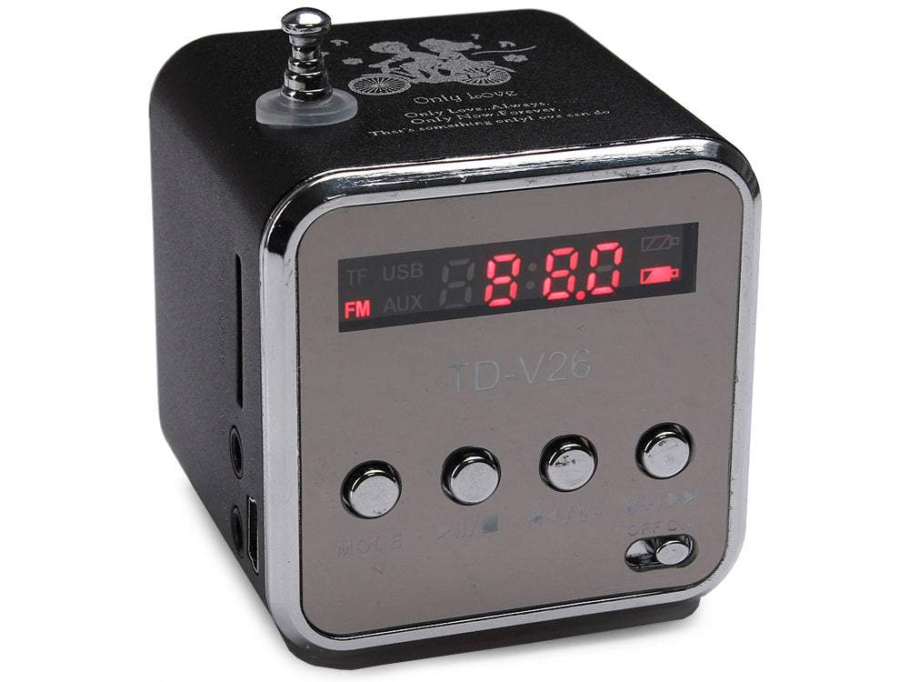 Portatīvais bezvadu skaļrunis - radio FM