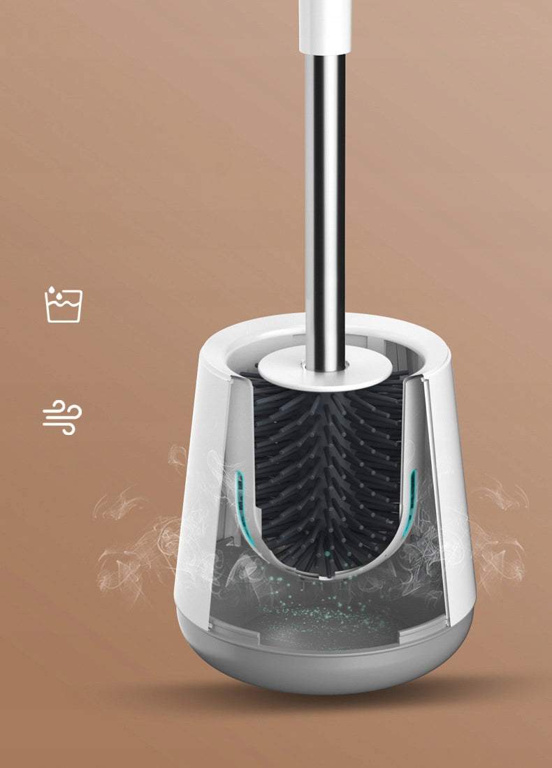 Antibakteriāla silikona tualetes birste