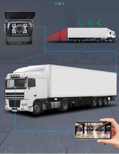 Atpakaļgaitas kamera ar WiFi bezvadu parkošanās kameru automašīnai