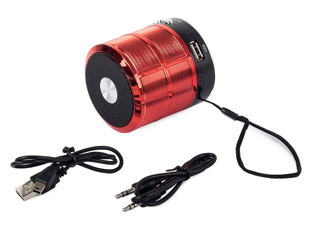 Bezvadu bluetooth skaļrunis ar  FM radio un MicroSD