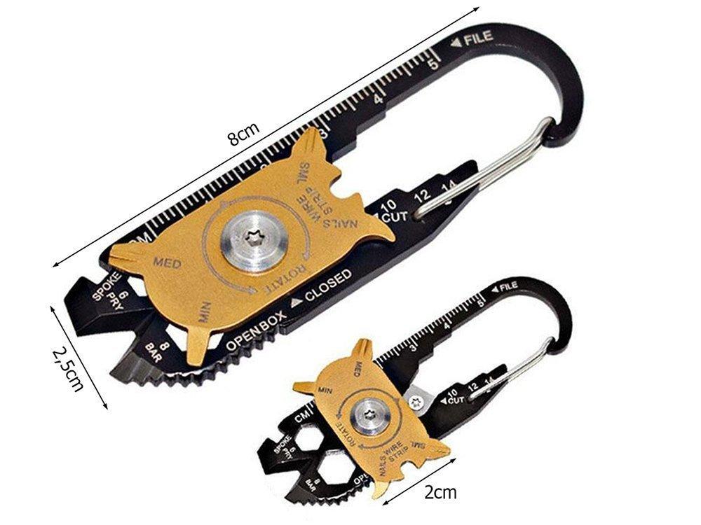 Daudzfunkcionāls instruments - karabīne 20 funkcijas