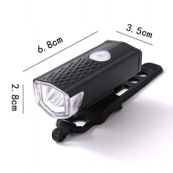 Velosipēda lukturi priekšējais + aizmugurējais