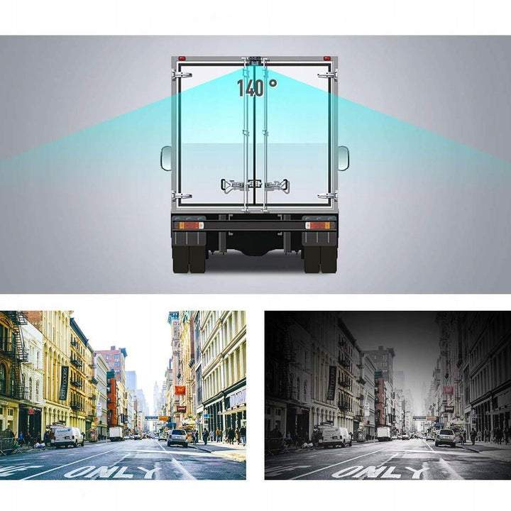 Atpakaļgaitas kamera ar 7 collu monitoru