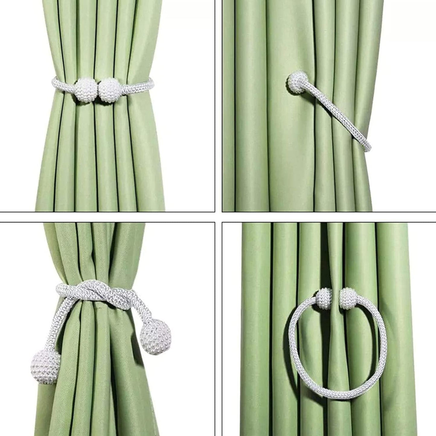 Magnētiskā aizkaru sprādze