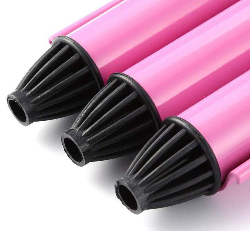 Matu lokšķēres, rozā, 3 ruļļi