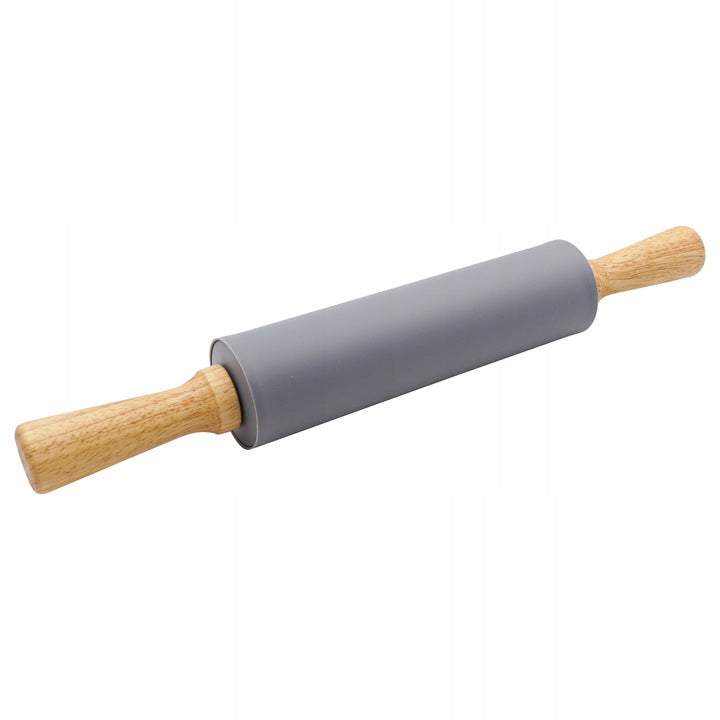 Virtuves galda komplekts gatavošanai silikona paklājs mīklai, picai, mīklas rullis veltnis, nazis