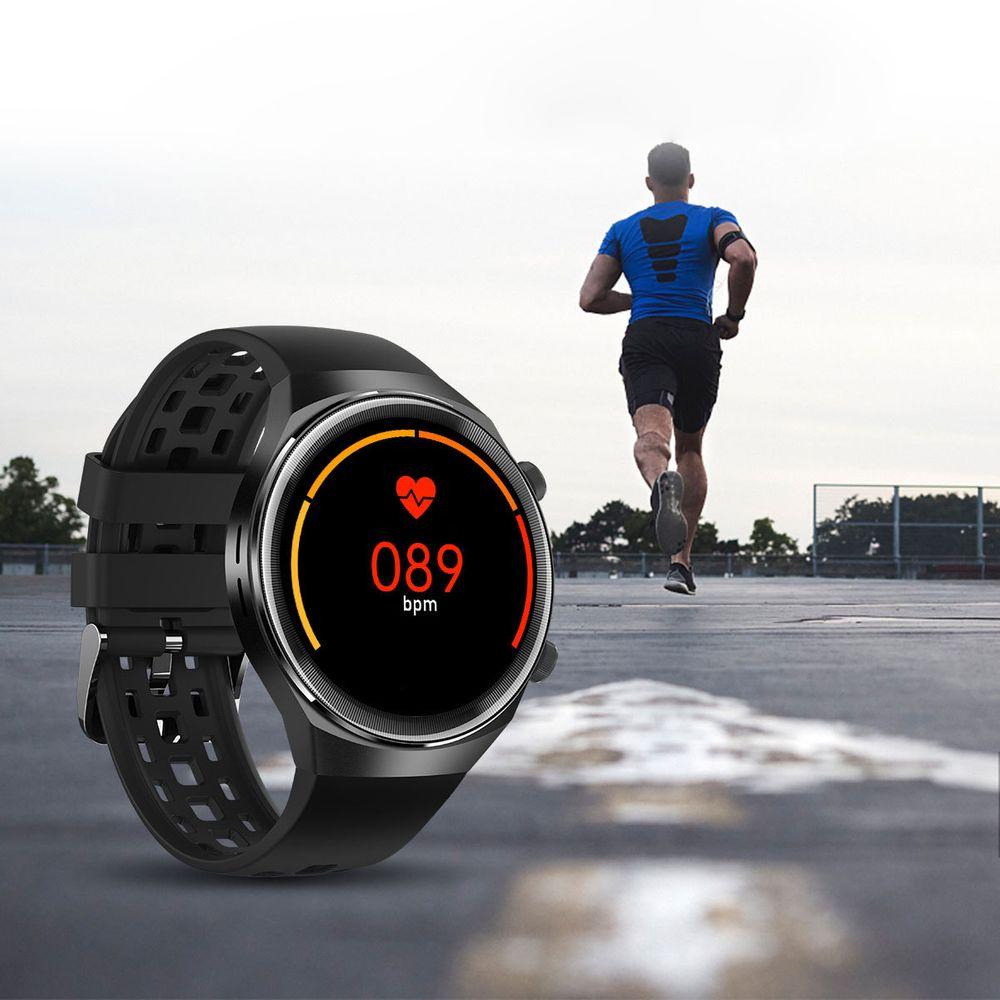 Viedpulkstenis Smart-Watch ūdensizturīgs pedometrs, miega, pulsa mērītājs Q8