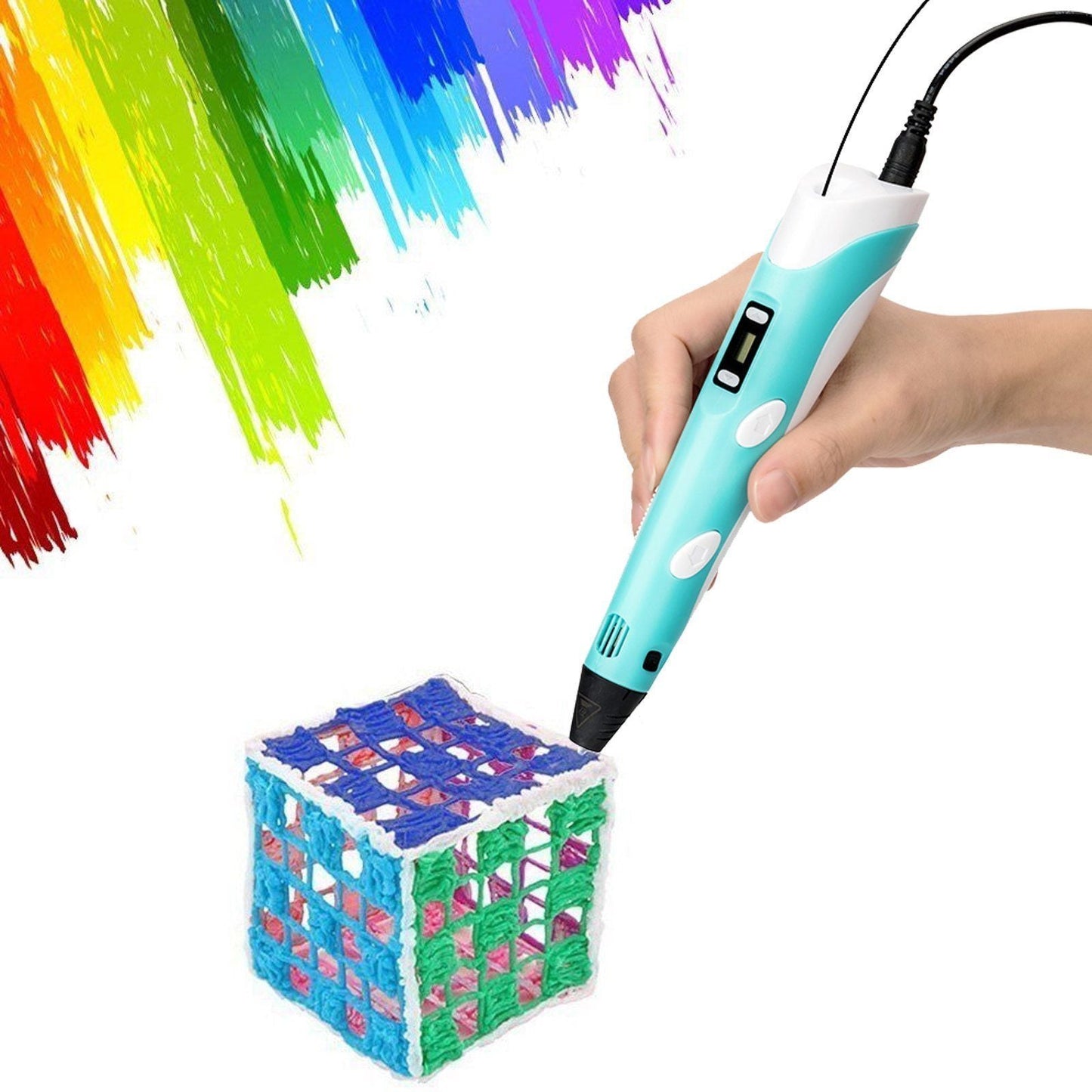 3D pildspalva + 100 metri kasetnes