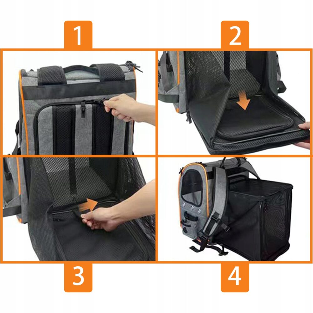 Transportēšanas mugursoma dzīvniekiem