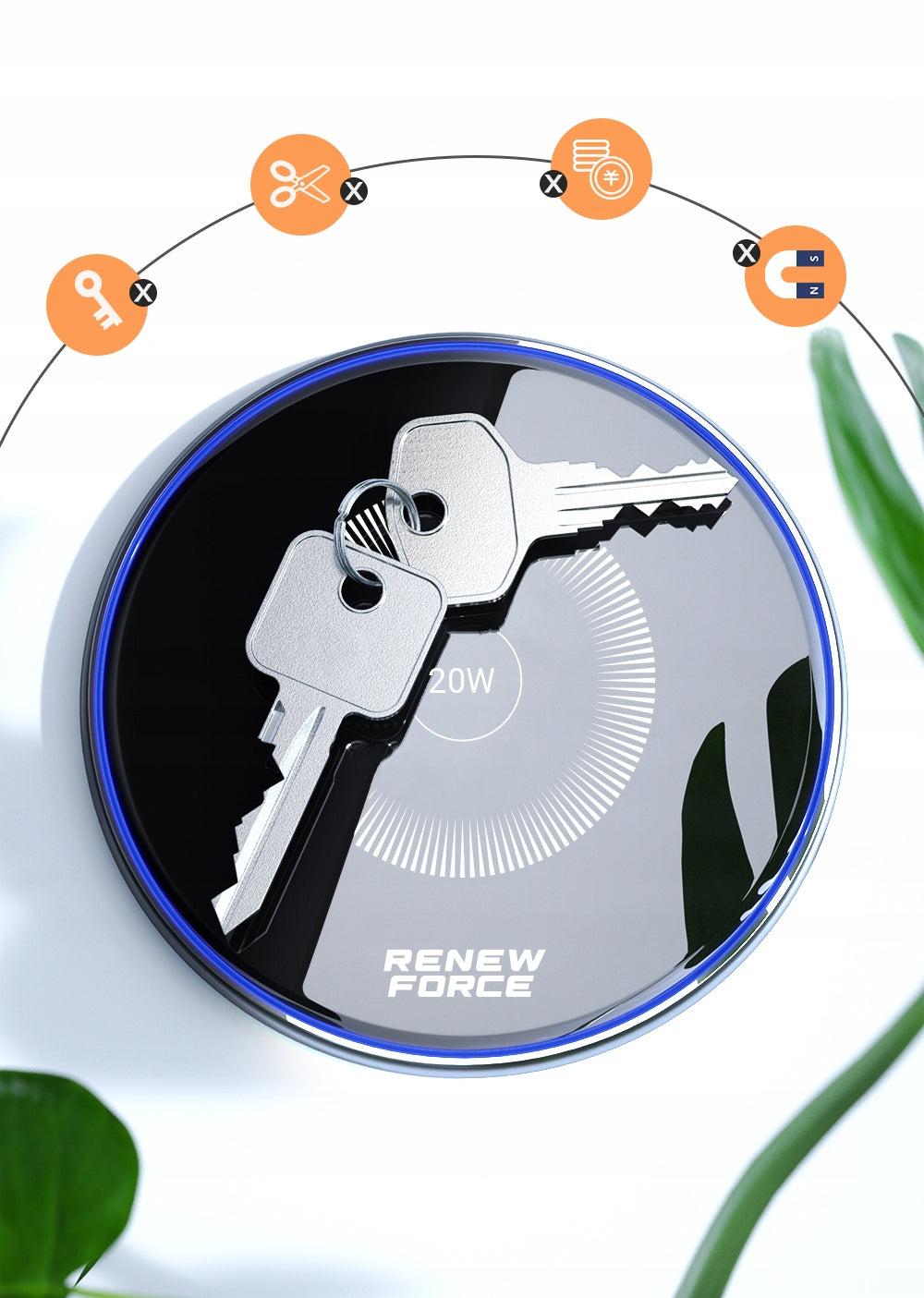 Bezvadu lādētājs indukcijas