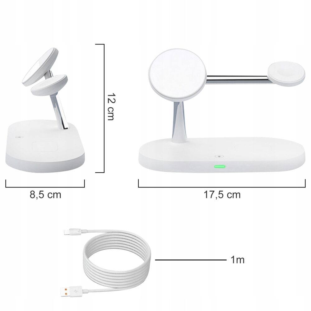 5in1 uzlādes stacija