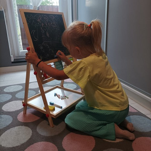 Divpusēja koka tāfele