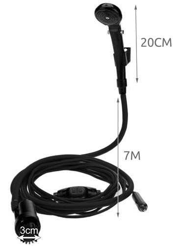 Pārnēsājama tūristu duša