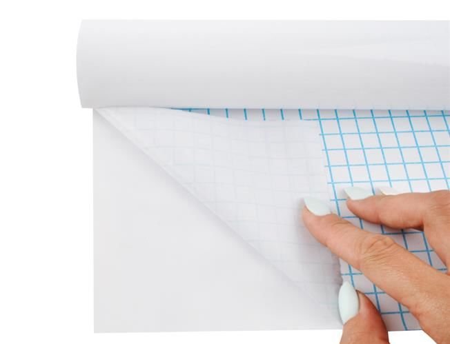 Balta pašlīmējošā tāfele 200x45 cm