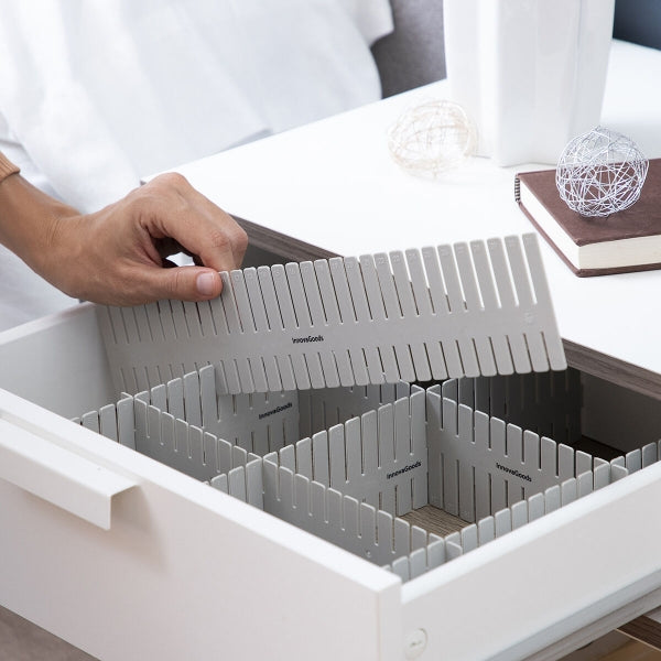 Regulējams atvilktņu organizators