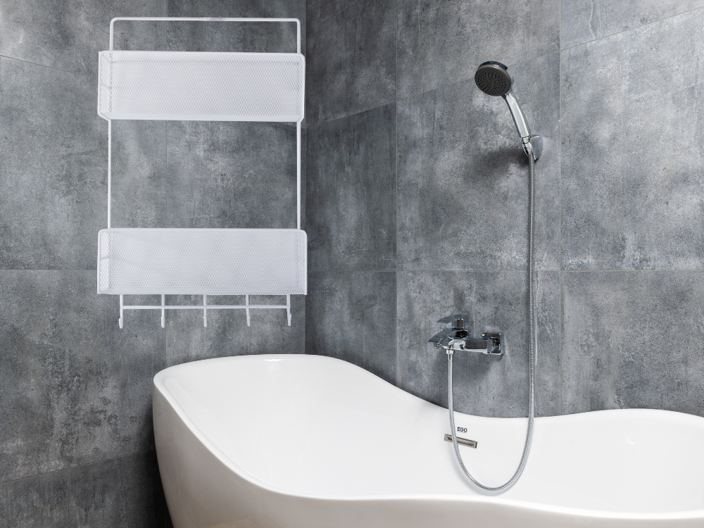 Metāla organizatora piekarināms plaukts virtuves plaukts vannas istabas pakaramais