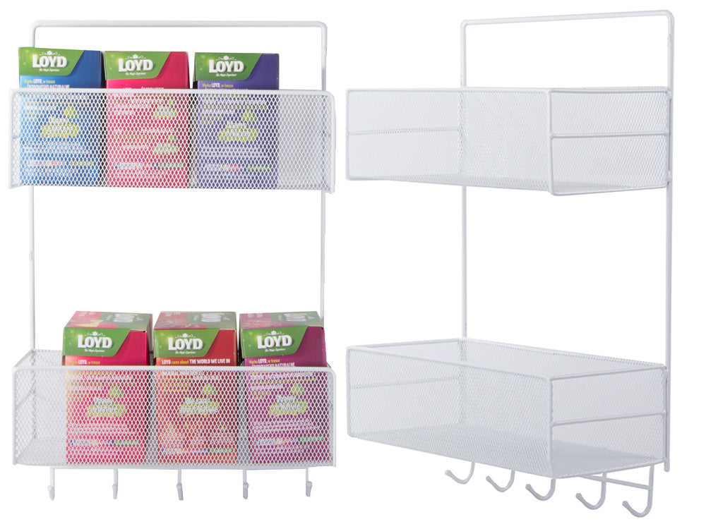 Metāla organizatora piekarināms plaukts virtuves plaukts vannas istabas pakaramais