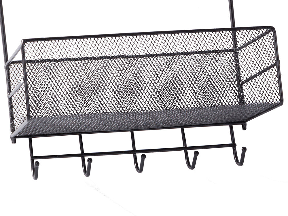 Metāla organizatora piekarināms plaukts virtuves plaukts vannas istabas pakaramais