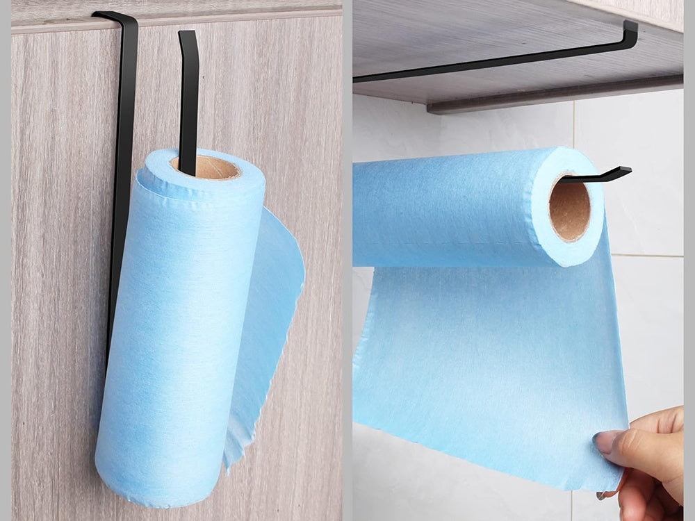 Virtuves papīra dvieļu turētājs, uzspraužams, metāla, loft, matēts